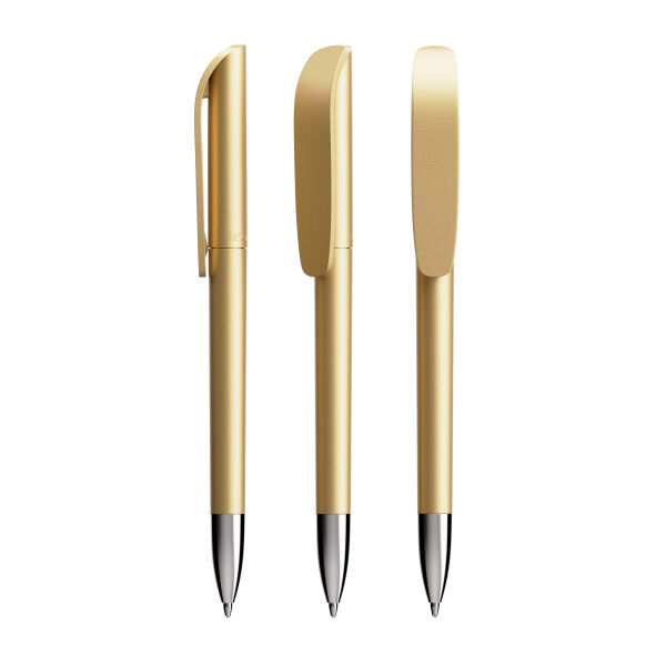 BIC® Super Clip Glacé Advance S.Clip Adv. Glacé Barrel_Cap gold_Ink Black BIC® Super Clip Glacé Advance S.Clip Adv. Glacé Barrel_Cap gold_Ink Black