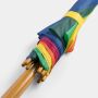 Automatisch te openen paraplu TANGO regenboog