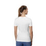 Stretch T-shirt | comfort | dames - Wit, XS