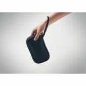 ALLTHERE - 600D RPET tech organizer etui - Zwart