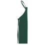 Apron with Bib dark-green one size