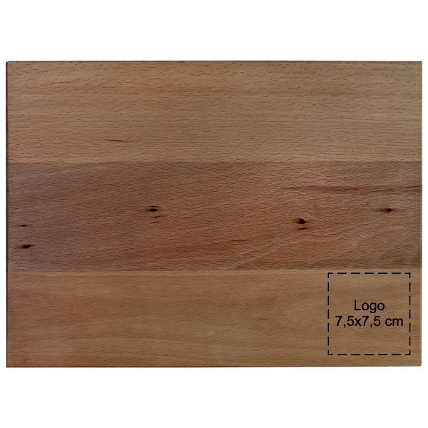 Snijplank met handvaten beuken 38x28 cm Snijplank met handvaten beuken 38x28 cm