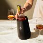 Vacu Vin Wine Cooler Hexo Sand wijnkoeler - zwart