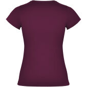 Jamaica damesshirt met korte mouwen - Bourgondisch - L