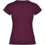 Jamaica damesshirt met korte mouwen - Bordeaux rood - L