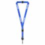Afneembare polyester sublimatie badge‑reel keycord