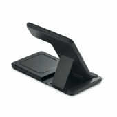 DOCK3 - Inklapbare 3-in-1 lader 15W - Zwart