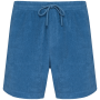 Ecologische badstof herenshort Riviera Blue XS