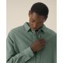 Worker Shirt - Het unisex relaxed overhemd - G. Dyed Green Bay (XS)