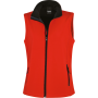 Core Ladies Printable Softshell Bodywarmer Red / Black XXL