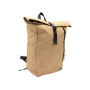 Recycle Bags - Basic Rolltop Backpack - Zand