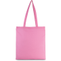 Shopper met lange hengsels Dark Pink One Size