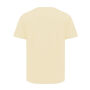 IQONIQ Yala dames lichtgewicht gerecycled katoen t-shirt, cream yellow (L)