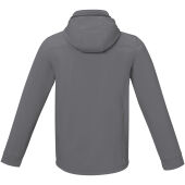 Langley softshell heren jas - Staalgrijs - 2XL