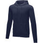 Theron heren hoodie met ritssluiting - Navy - 5XL Theron heren hoodie met ritssluiting - Navy - 5XL