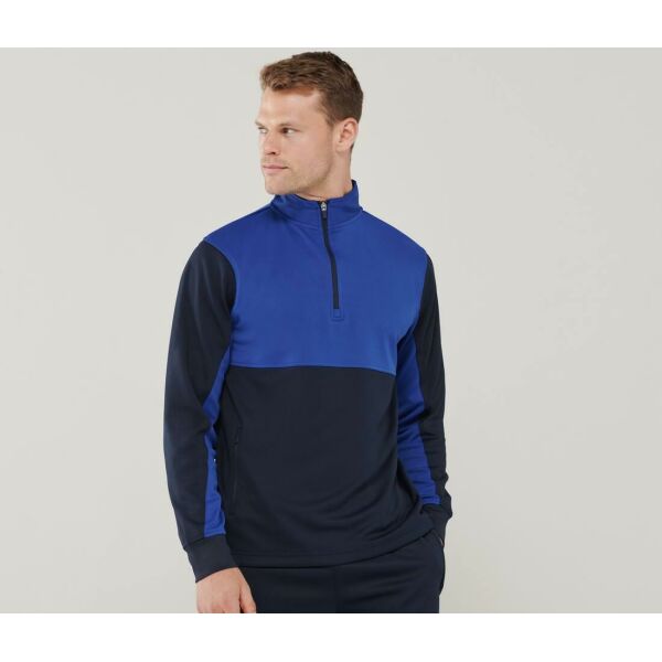ADULTS' 1/4 ZIP TRACKSUIT TOP