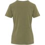 Nanaimo 160 g/m2 gewassen dames T-shirt met korte mouwen - Bosgroen - XL