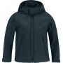 Kids´ Hooded Softshell Jacket navy 7-8 Y