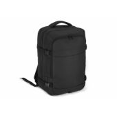 R-PET 600D Cabin proof Laptop rugzak 22L  - Zwart