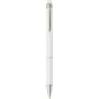 Aluminium gelakte balpen Oliver wit