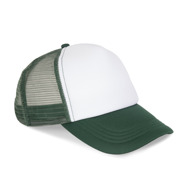 Kindertruckerpet - 5 Panelen White / Pineneedle Green One Size Kindertruckerpet - 5 Panelen White / Pineneedle Green One Size