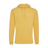 Iqoniq Jasper gerecycled katoen hoodie, ochre yellow (M)