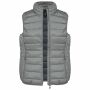 Ladies' lightweight sleeveless down jacket marl silver XXL