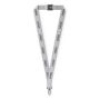 Polyester lanyard met reflecterende draden Polyester lanyard met reflecterende draden