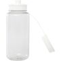 Ryder 900 ml RCS gecertificeerde RPET sportfles met multifunctioneel deksel - Wit