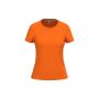 Dames-T-shirt met antibacteriële behandeling orange 3XL Dames-T-shirt met antibacteriële behandeling orange 3XL