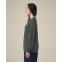 Stella Thinker - Het dames crewneck sweatshirt van gerecycled katoen - Anthracite (XS)