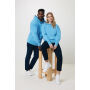 IQONIQ Yoho gerecycled katoen relaxed hoodie, tranquil blue (L)