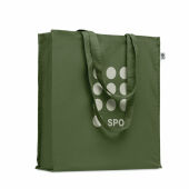 BENTE COLOUR - Boodschappentas organisch katoe - Groen