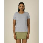 Stella Expresser 2.0 - Dagelijks fitted T-overhemd met een vrouwelijk cut - Heather Grey (XS)