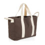 BEAU AWARE™ strandtas van 400gsm gerecycled canvas, bruin