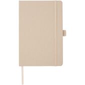 Honua A5 notitieboek van gerecycled papier met gerecyclede PET cover - Havermout