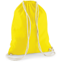 Katoenen gymtas Yellow One Size