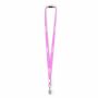 Polyester tubulaire keycord met metalen klem