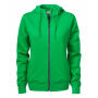 Printer Overhead Lady full zip hoody Freshgreen M