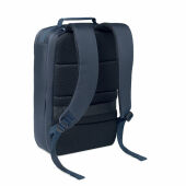 BOSTON - 15" laptop jacquard rugzak - Blauw BOSTON - 15" laptop jacquard rugzak - Blauw