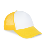 Trucker - Pet 5 panelen White / Solar Yellow One Size
