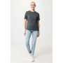 IQONIQ Manuel gerecycled katoen t-shirt ongeverfd, heather anthracite (M)