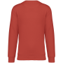 Ecologische uniseks sweater met ronde hals Paprika M