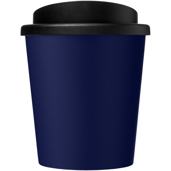 Americano® Espresso 250 ml recycled insulated tumbler - Blue/Solid black