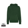 Iqoniq Yoho gerecycled katoen relaxed hoodie, forest green (L)