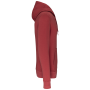 Ecologische herensweater met capuchon Terracotta Red XL Ecologische herensweater met capuchon Terracotta Red XL