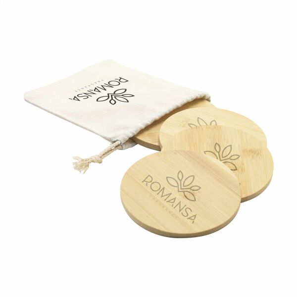Bamboo Coaster Set Untersetzern Bamboo Coaster Set Untersetzern