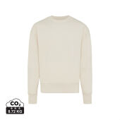 Iqoniq Kruger gerecycled katoen relaxed sweater, natural raw (XS)