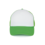 Trucker - Pet 5 panelen White / Green Flash One Size