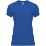 Bahrain sportshirt met korte mouwen voor dames - Koningsblauw - S
